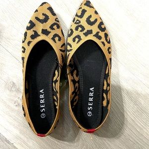 Serra Leopard Print Flats